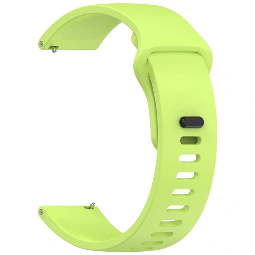 Ceas cu curea din silicon Bizon Xiaomi Redmi Watch 5 Lite / 5 Active verde deschis - 3