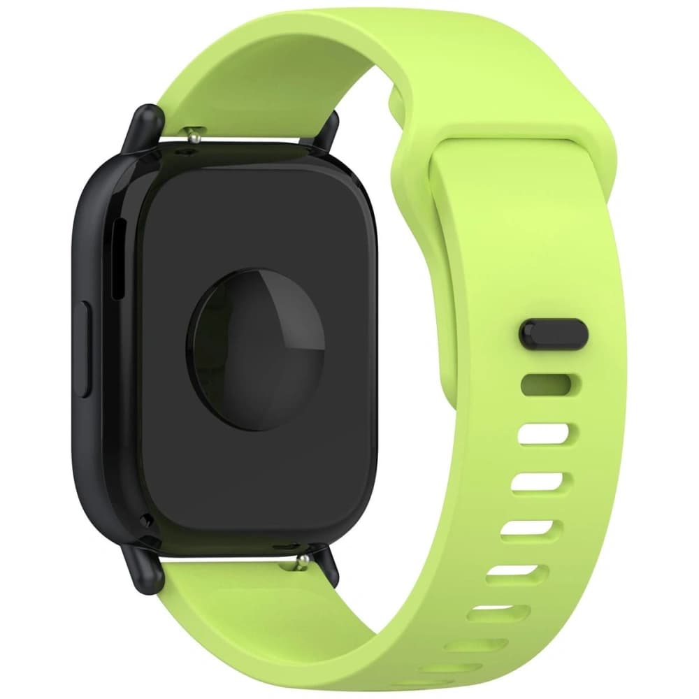 Ceas cu curea din silicon Bizon Xiaomi Redmi Watch 5 Lite / 5 Active verde deschis - 4