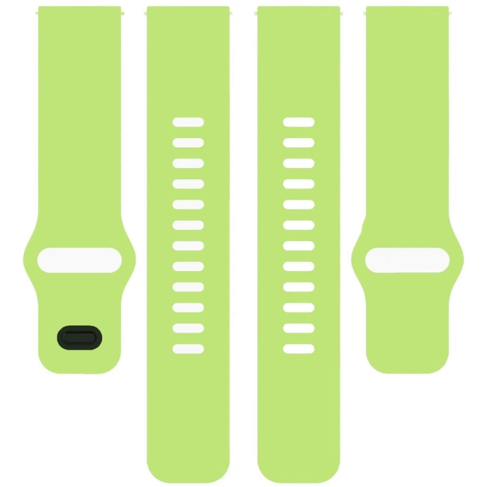 Ceas cu curea din silicon Bizon Xiaomi Redmi Watch 5 Lite / 5 Active verde deschis - 6