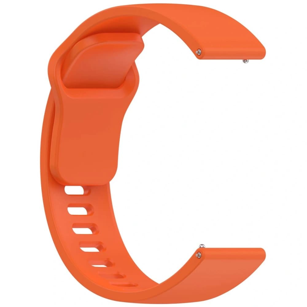 Bizon Strap Uhr Silikon Xiaomi Redmi Uhr 5 Lite / 5 Aktiv orange - 4