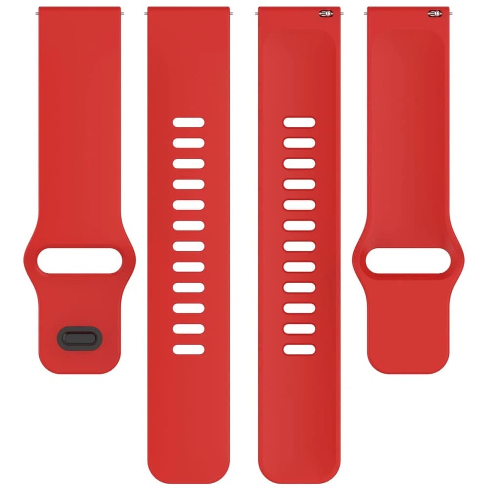 Bizon Strap Uhr Silikon Xiaomi Redmi Uhr 5 Lite / 5 Active rot - 6