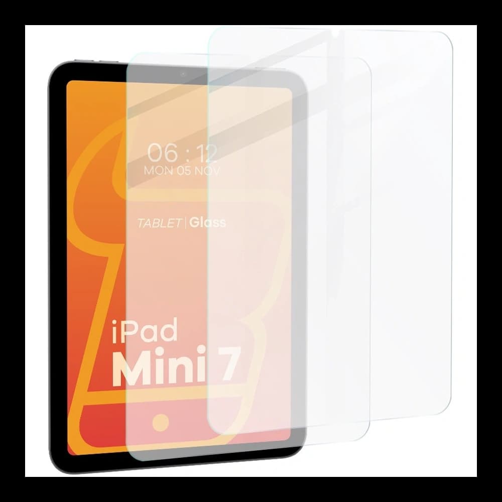 Bizon Glass Tab Clear Apple iPad Mini 7 gen. 2024 / iPad Mini 6 gen. 2021 [2 PACK] - 1