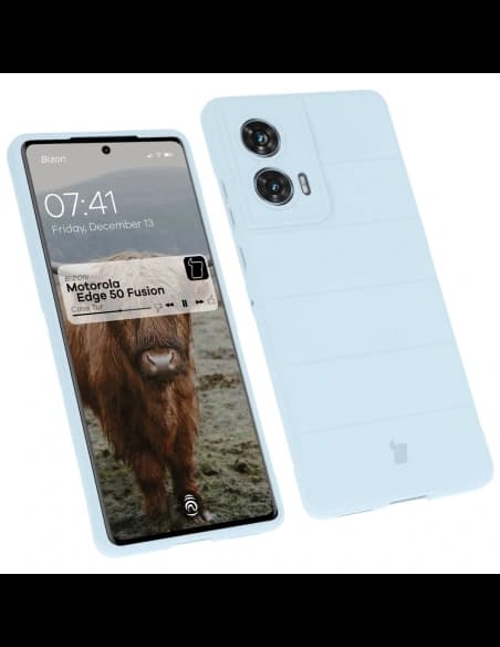Bizon Case Tur Motorola Edge 50 Fusion light blue
