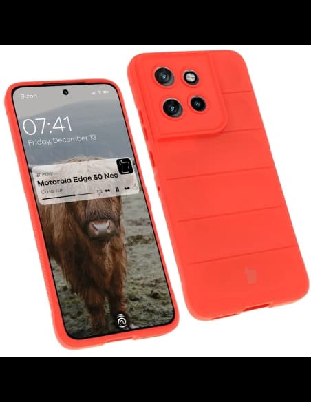 Bizon Case Tur Motorola Edge 50 Neo rot