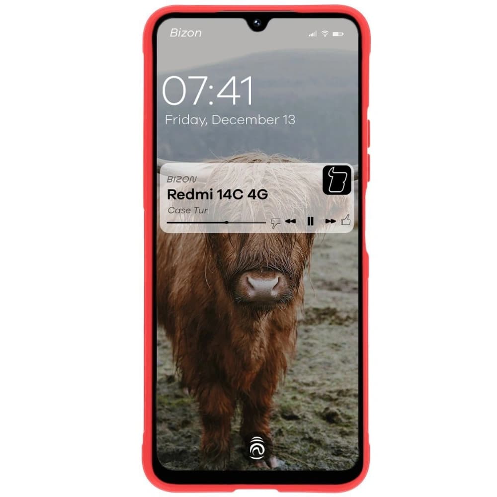 Bizon Case Tur Xiaomi Redmi 14C 4G / POCO C75 roșu - 5