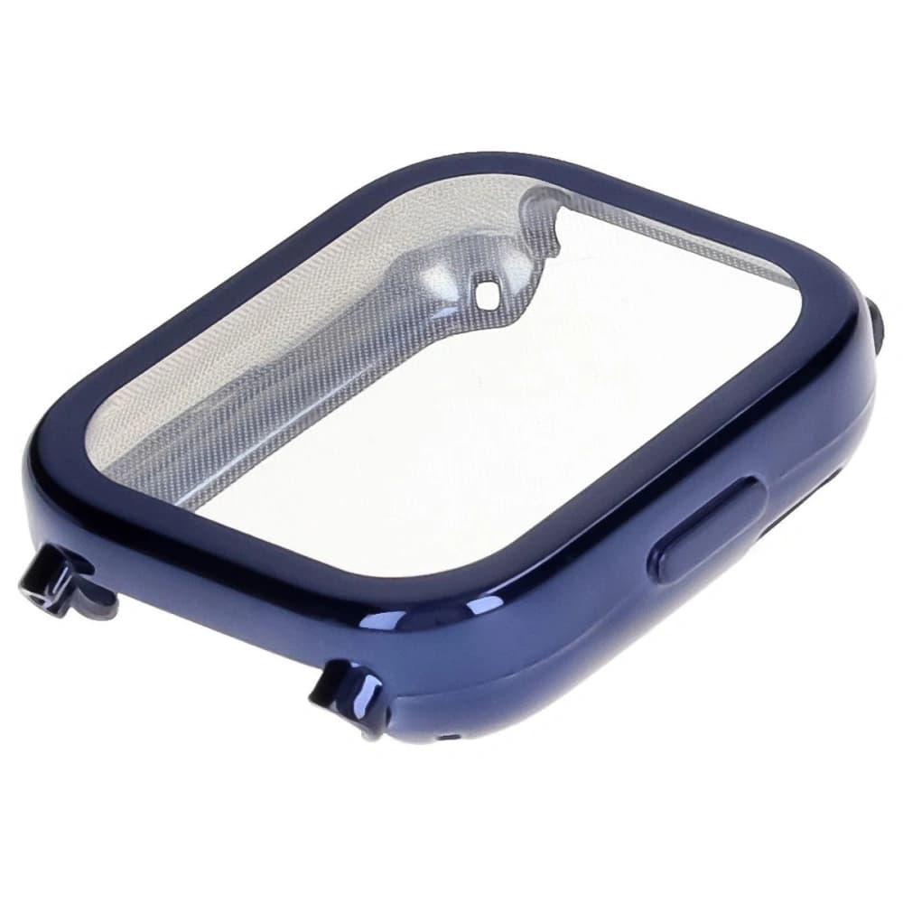 Etui s ochranou obrazovky Bizon Case Watch Felipe pro Xiaomi Redmi Watch 5 Active modré - 4