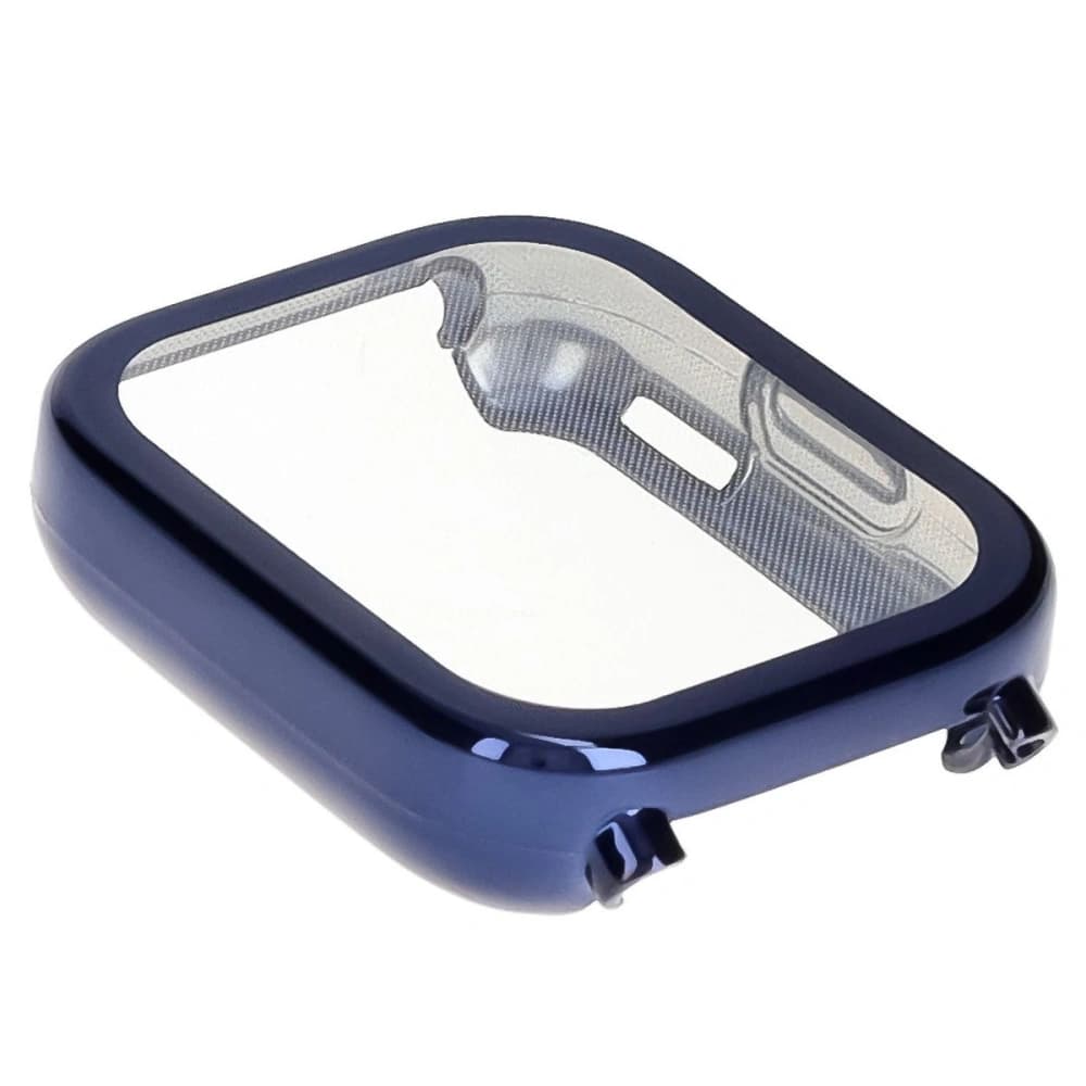 Etui s ochranou obrazovky Bizon Case Watch Felipe pro Xiaomi Redmi Watch 5 Active modré - 5