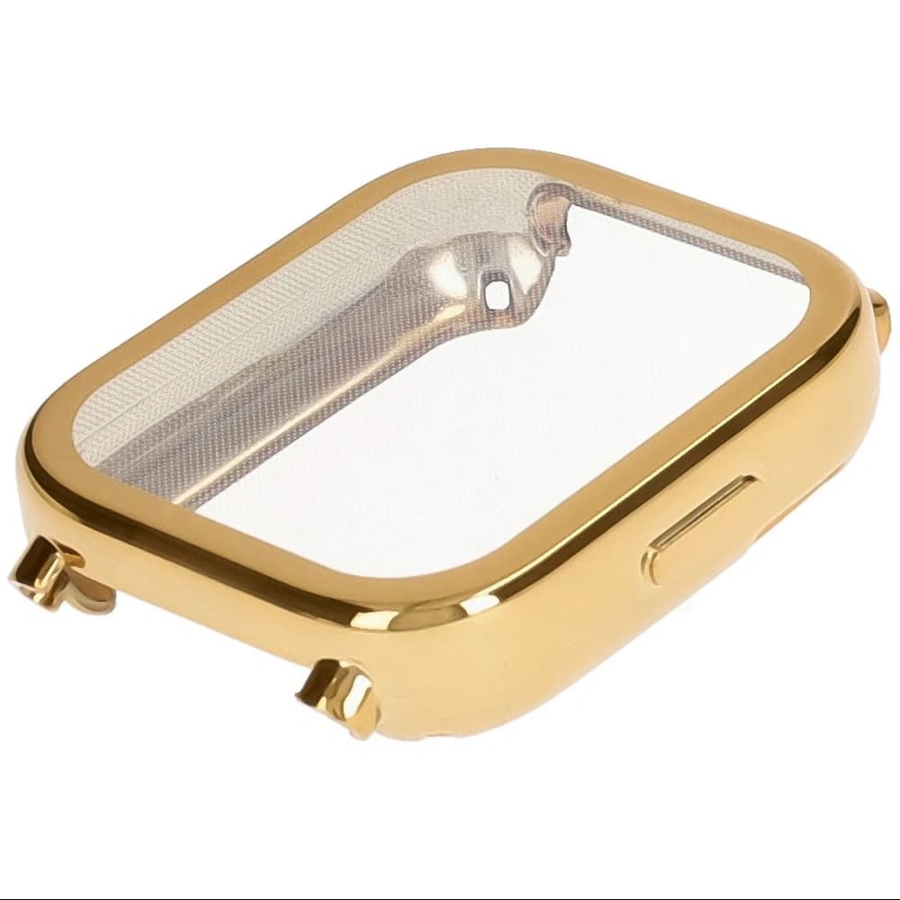 Etui s ochranou obrazovky Bizon Case Watch Felipe pro Xiaomi Redmi Watch 5 Active zlaté - 4