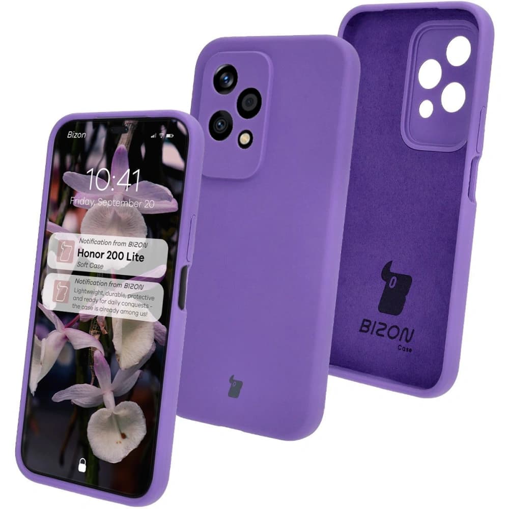 Bizon Soft Case Honor 200 Lite purple - 1