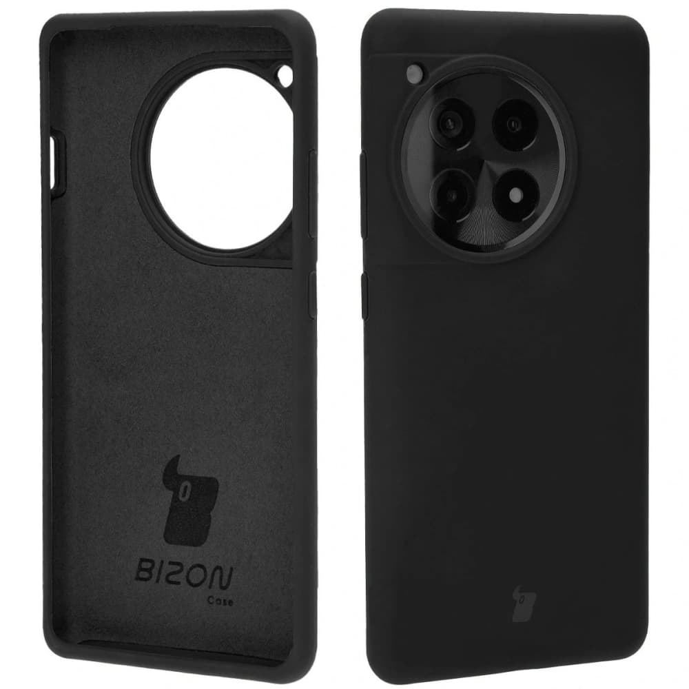 Bizon Husa Soft OnePlus 12R neagră - 1