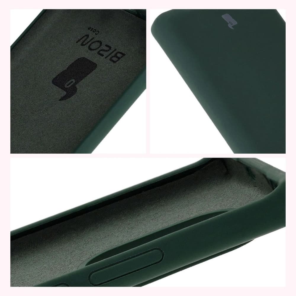 Bizon Soft Case Realme GT 6 / 6T / Neo 6 / Neo 6 SE dunkelgrün - 6