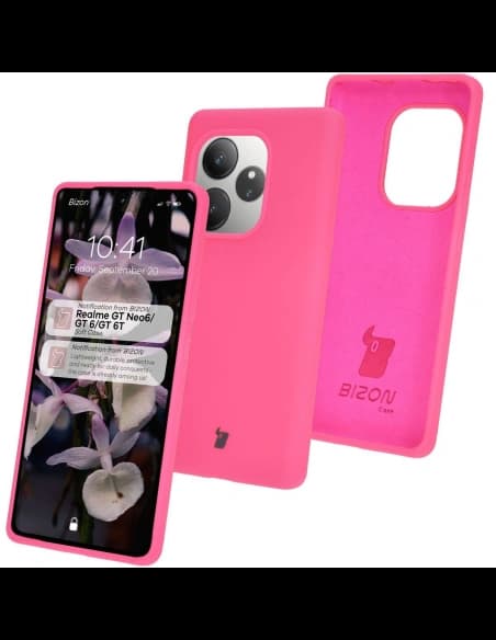 Bizon Soft Case Realme GT 6 / 6T / Neo 6 / Neo 6 SE neonpink