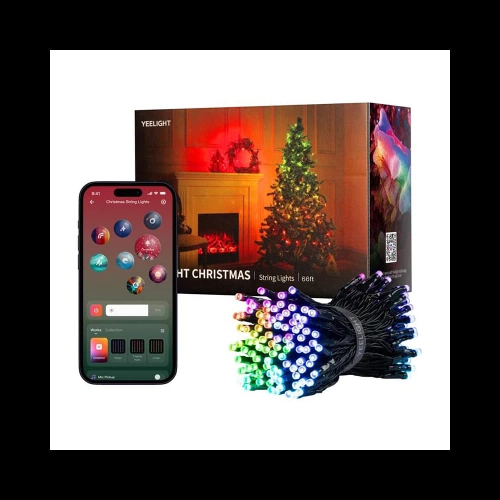 Yeelight Karácsonyi fényfüzér 20m - 2