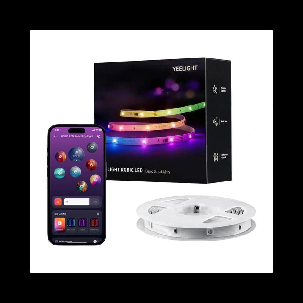 Pás LED RGBIC Yeelight Led Basic Strip Lights 12m - 4