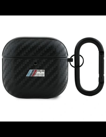 BMW BMA4CMPUCA Apple AirPods 4 husă PU Carbon M Collection negru