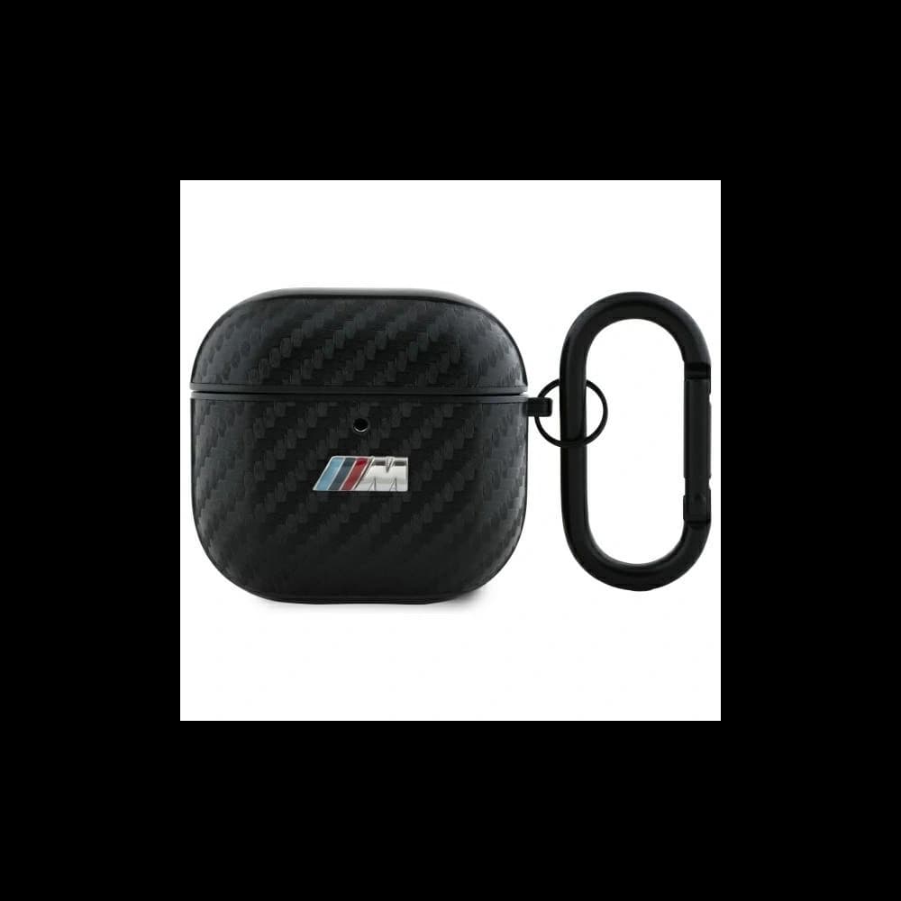 BMW BMA4CMPUCA Apple AirPods 4 husă PU Carbon M Collection negru - 1