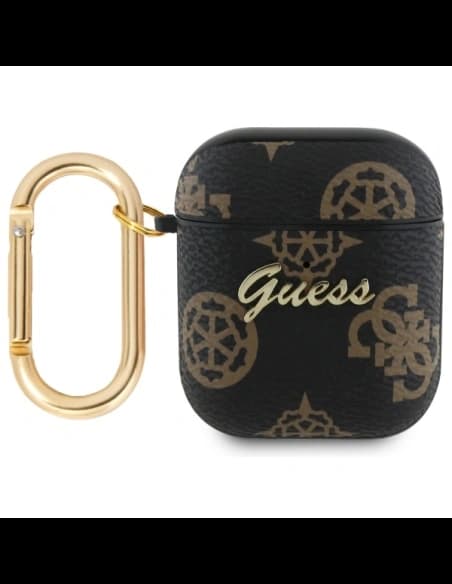 Guess GUA2PG4GPK Apple AirPods 1/2 tok 4G kampó fekete