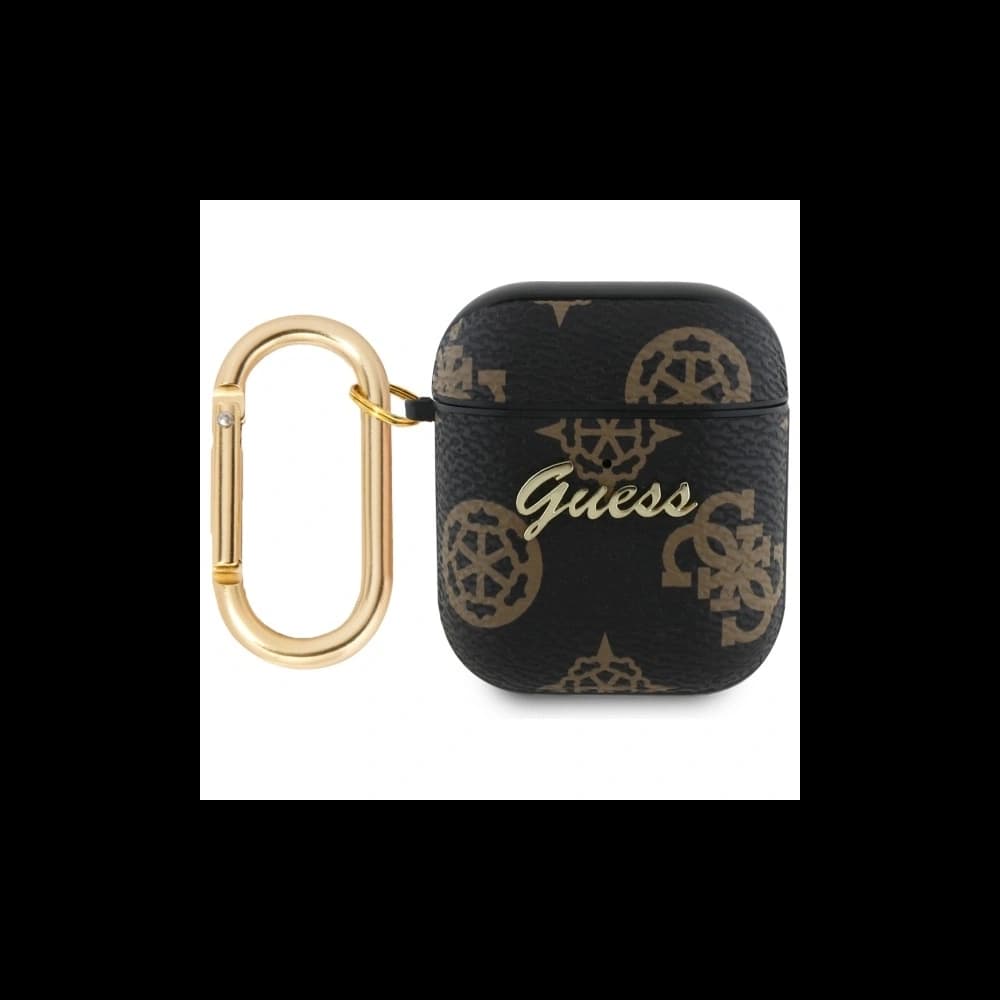 Guess GUA2PG4GPK Apple AirPods 1/2 tok 4G kampó fekete - 1