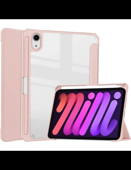 Bizon Case Tab Clear Matt Apple iPad mini 2021 6 gen / iPad mini 8.3" 2024 7 gen aur roz