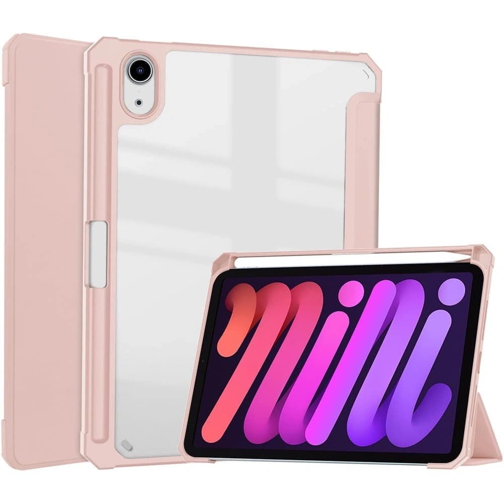 Bizon Case Tab Clear Matt Apple iPad mini 2021 6. Generation / iPad mini 8,3" 2024 7. Generation roségold - 1