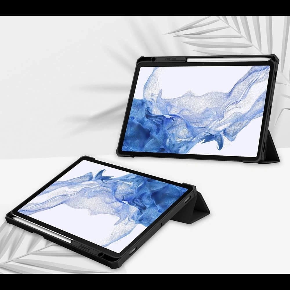 Etui Bizon Case Tab Clear Matt do Samsung Galaxy Tab S8 / S7 černé - 2