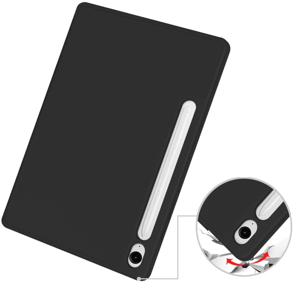 Etui Bizon Case Tab Lizard do Samsung Galaxy Tab S9 / S9 FE černé - 2