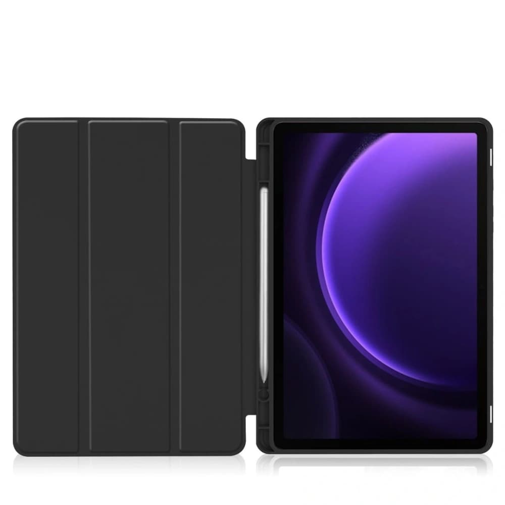 Etui Bizon Case Tab Lizard do Samsung Galaxy Tab S9 / S9 FE černé - 7