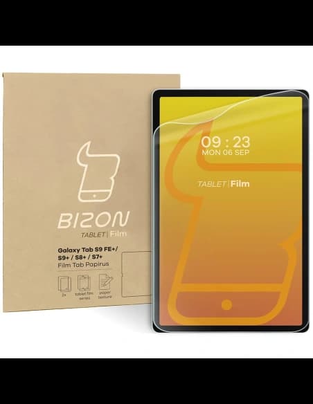 Bizon Film Tab Papirus Samsung Galaxy Tab S10 Plus/S9 FE Plus/S9 Plus/S8 Plus/S7 Plus/S7 FE [2 PACK]