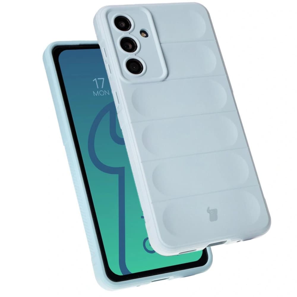 Pancéřové etui Bizon Case Tur do Samsung Galaxy M55 5G jasně modré - 1