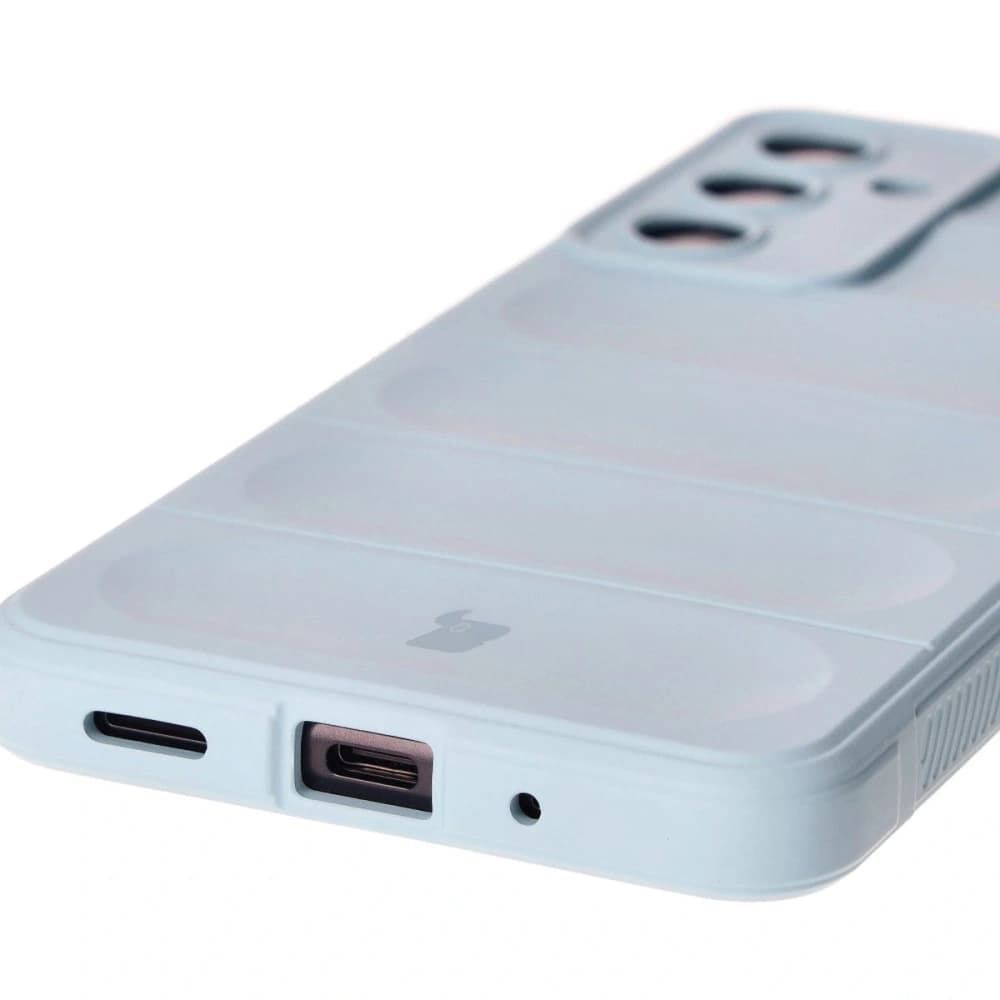 Pancéřové etui Bizon Case Tur do Samsung Galaxy M55 5G jasně modré - 3