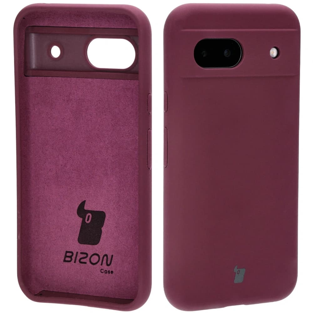 Bizon Soft Case Google Pixel 8a dunkel lila - 1