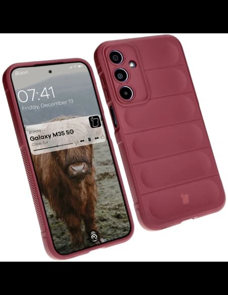 Bizon Case Tur Samsung Galaxy M35 5G sötét lila