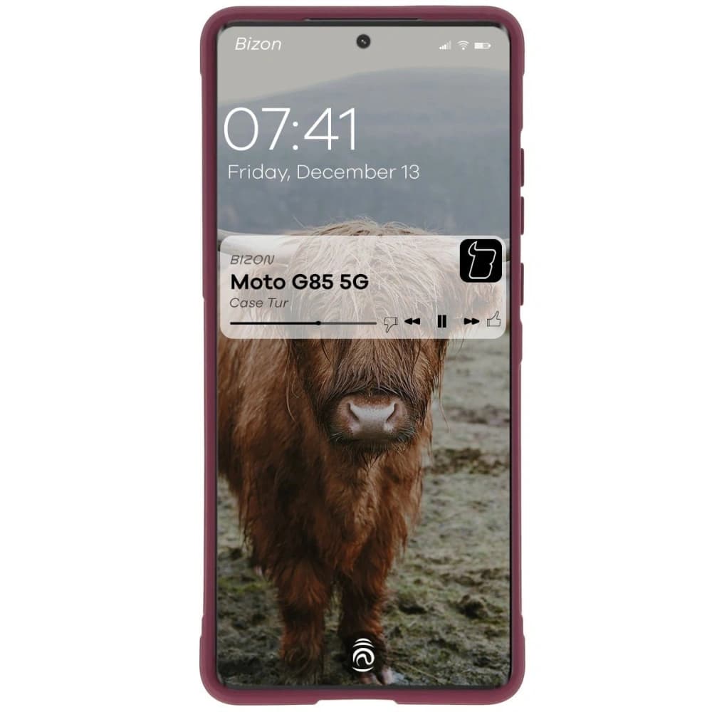Bizon Casetă Tur Motorola Moto G85 5G mov închis - 4