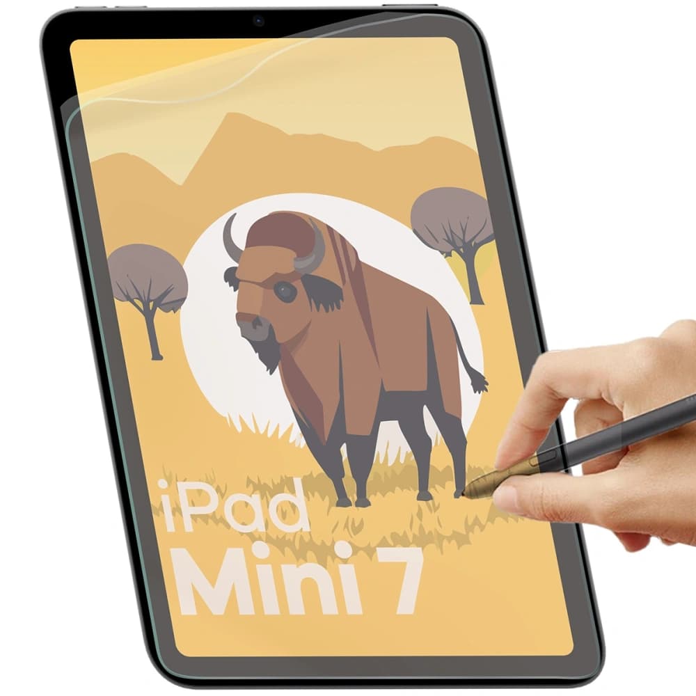 Fólie matná Bizon Glass Hydrogel Sun pro Apple iPad mini 8.3" 2024 (7. generace) [2 PACK] - 5