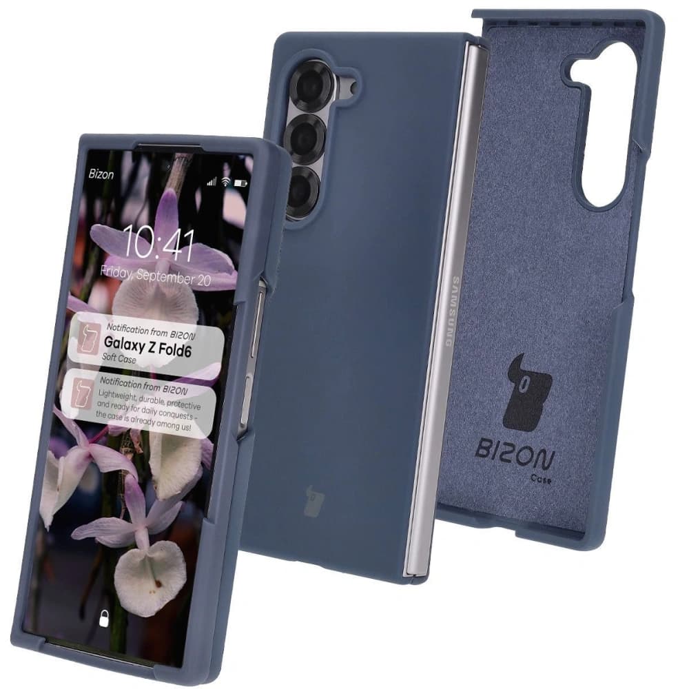 Bizon Soft Case Samsung Galaxy Z Fold6 navy blue - 1