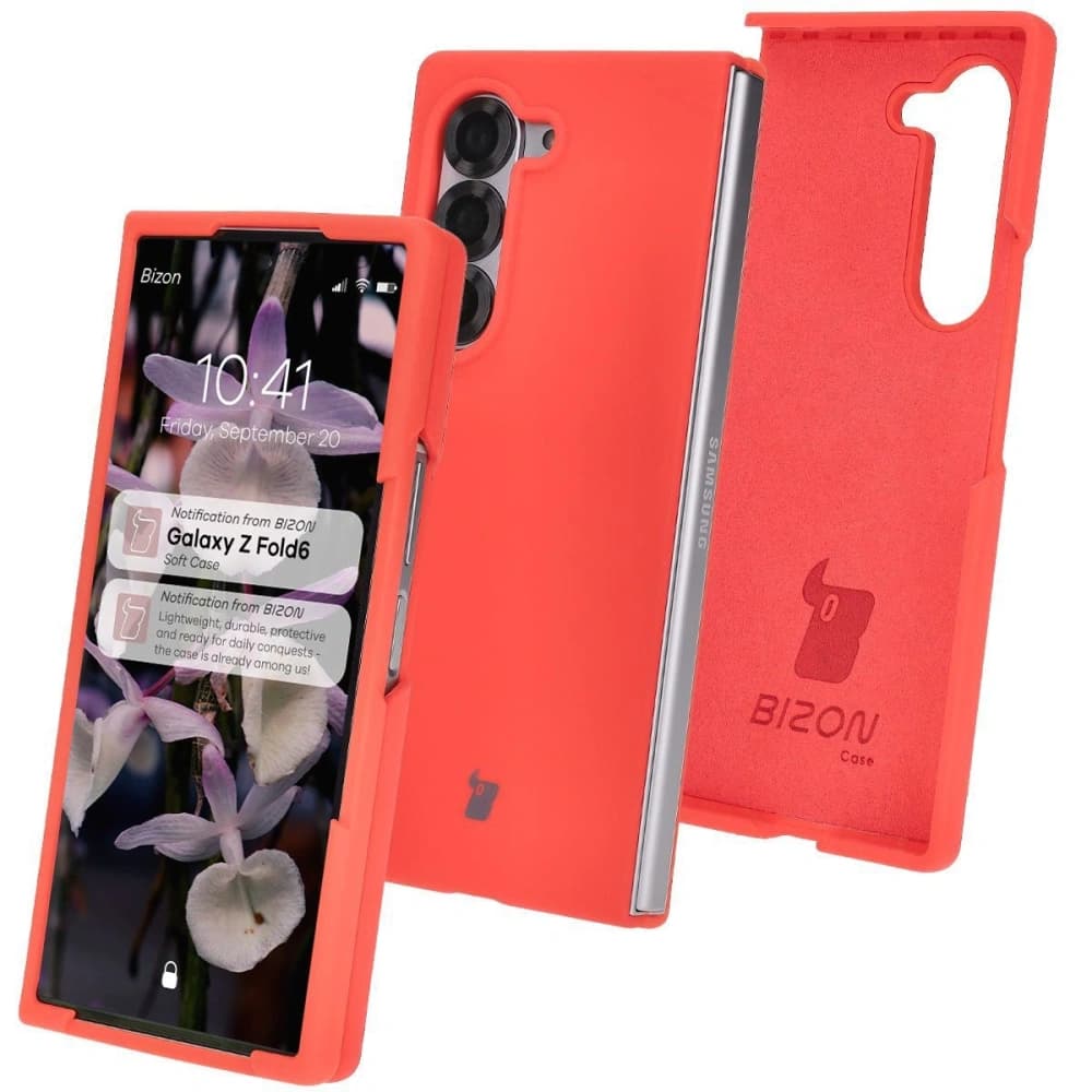 Bizon Soft Case Samsung Galaxy Z Fold6 red - 1