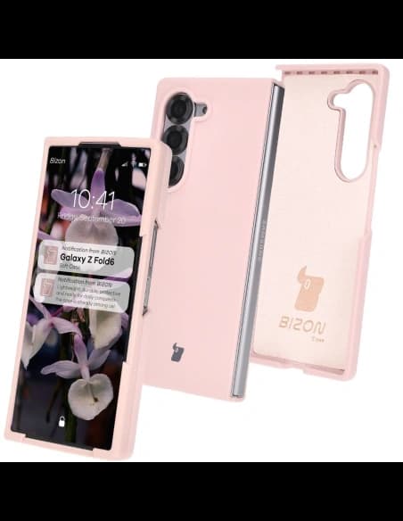 Bizon Soft Case Samsung Galaxy Z Fold6 light pink