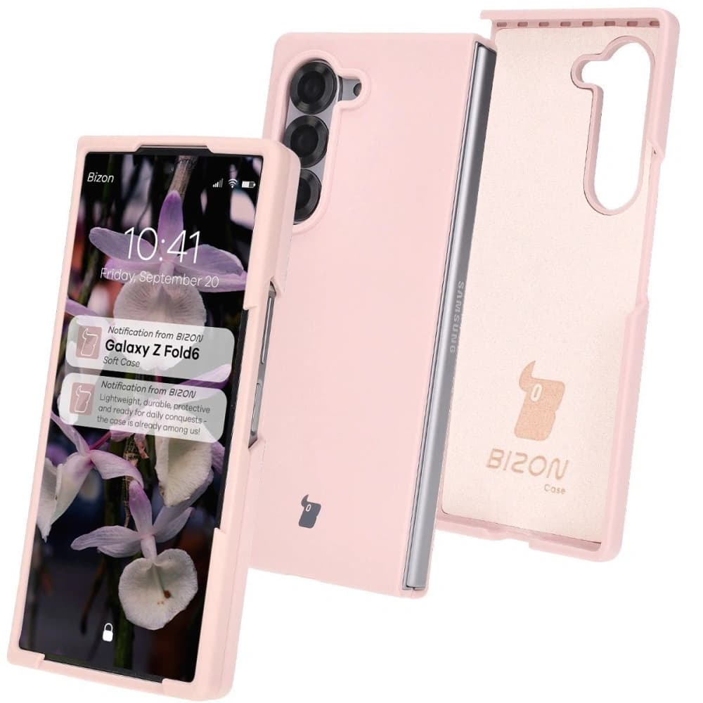 Bizon Soft Case Samsung Galaxy Z Fold6 light pink - 1
