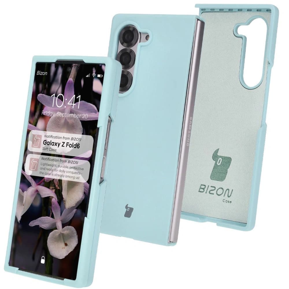 Bizon Soft Case Samsung Galaxy Z Fold6 light blue - 1