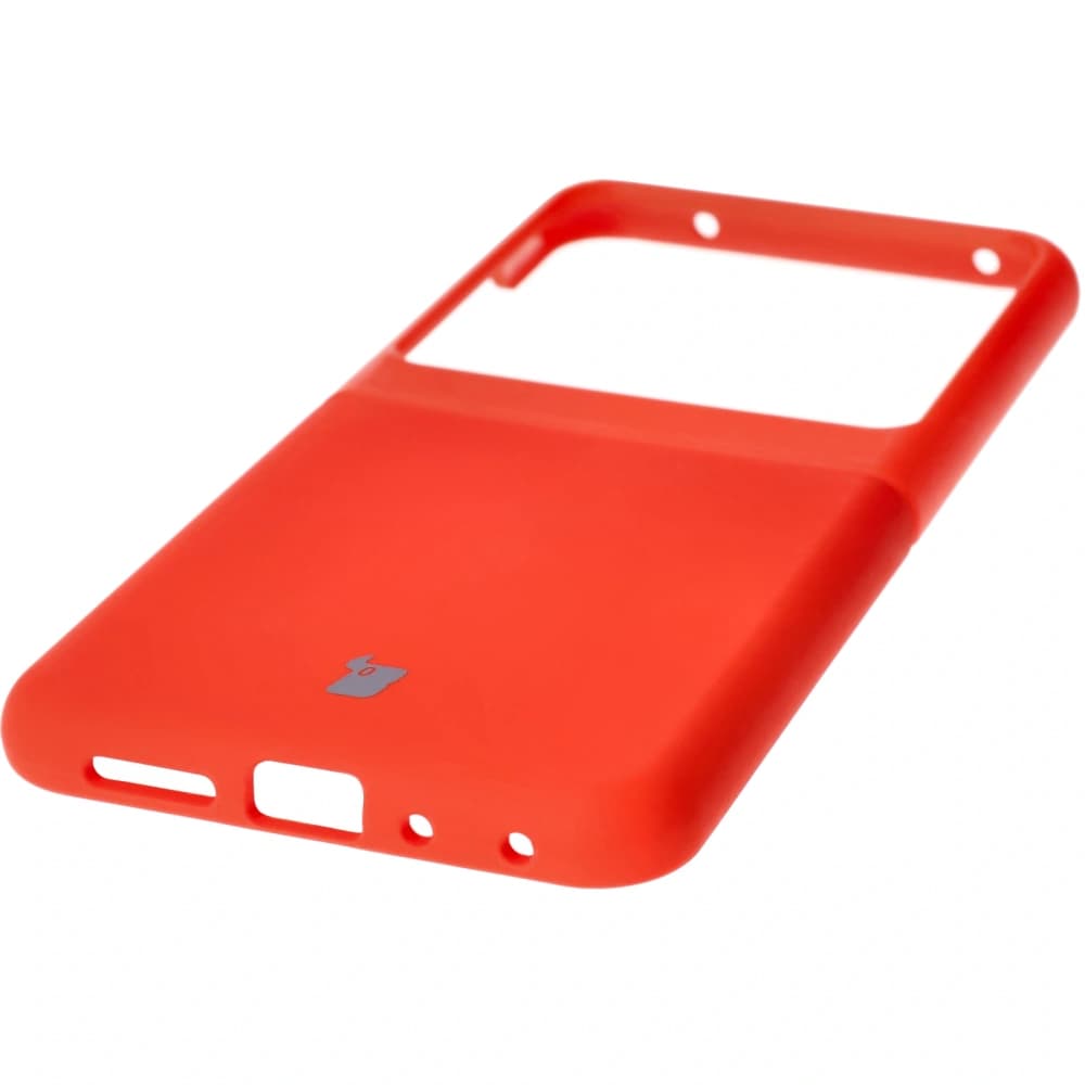 Silikonové pouzdro Bizon Soft Case pro Motorola Razr 50 červené - 3