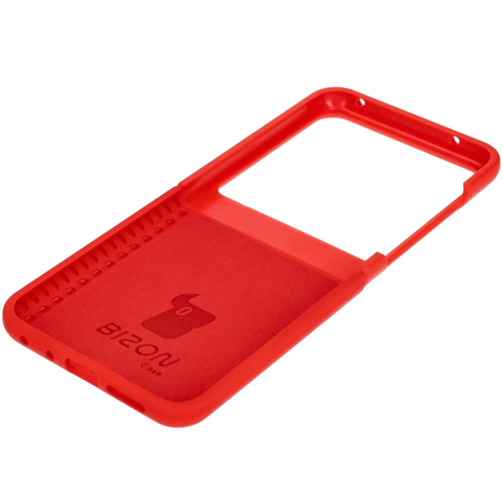 Silikonové pouzdro Bizon Soft Case pro Motorola Razr 50 červené - 4