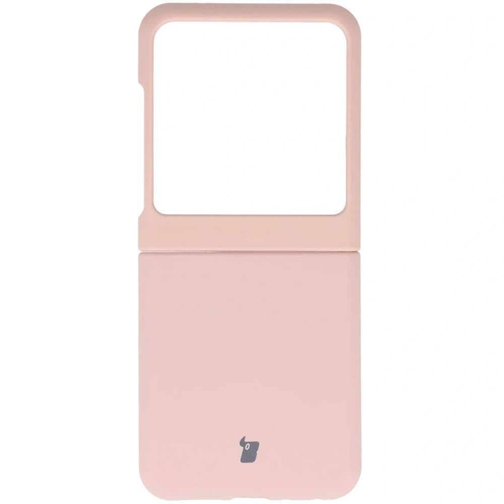 Silikonový obal Bizon Soft Case pro Motorola Razr 50 světle růžový - 2