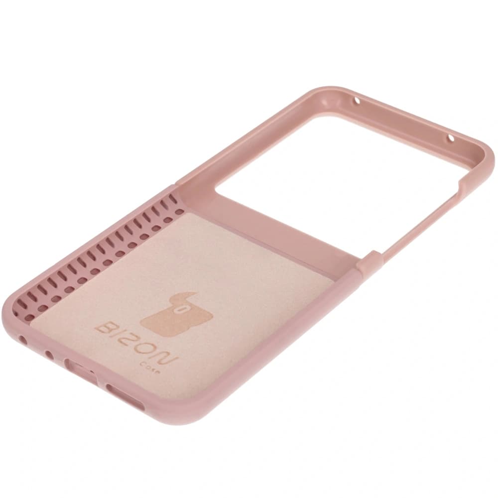 Silikonový obal Bizon Soft Case pro Motorola Razr 50 světle růžový - 4
