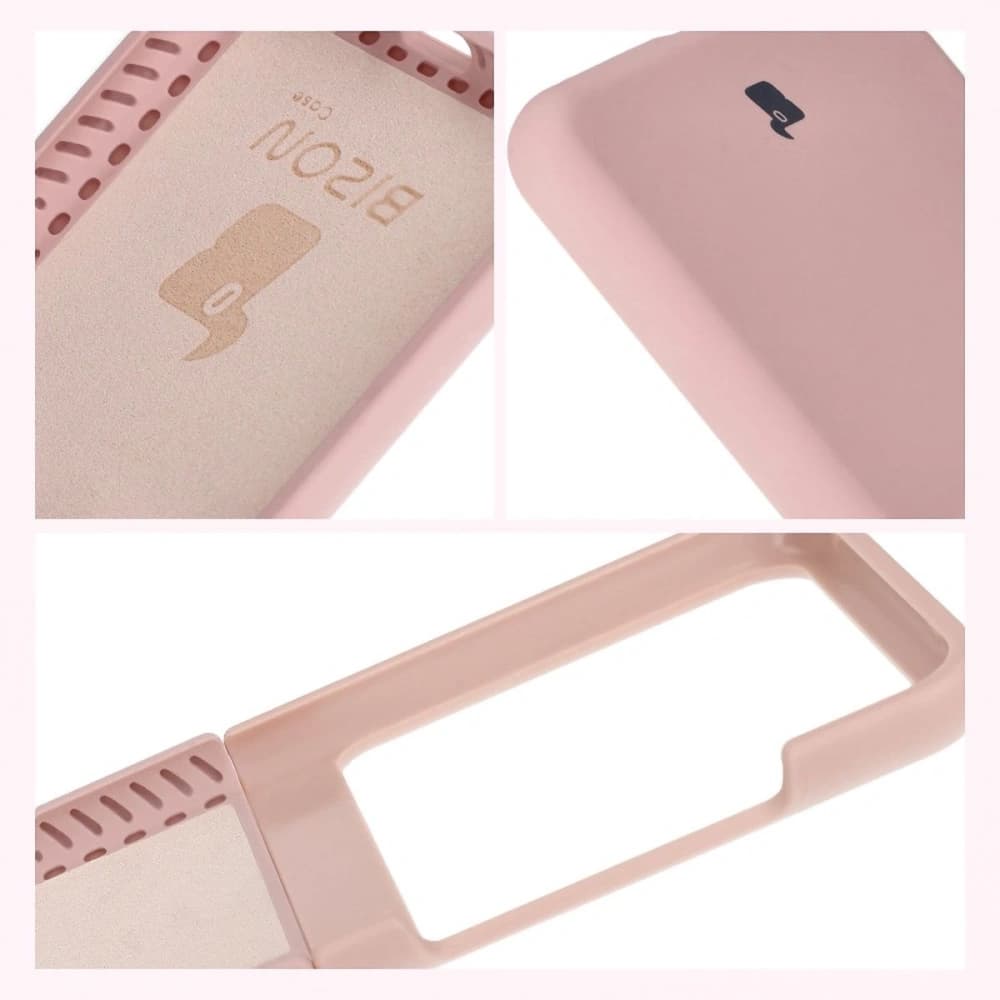 Silikonový obal Bizon Soft Case pro Motorola Razr 50 světle růžový - 6