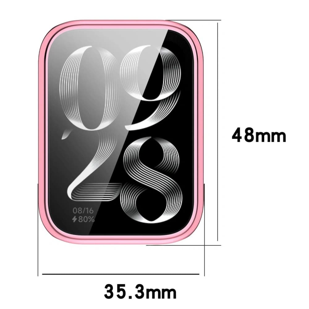 Bizon Case Watch Felipe Xiaomi Mi Smart Band 9 Pro rózsaszín - 2