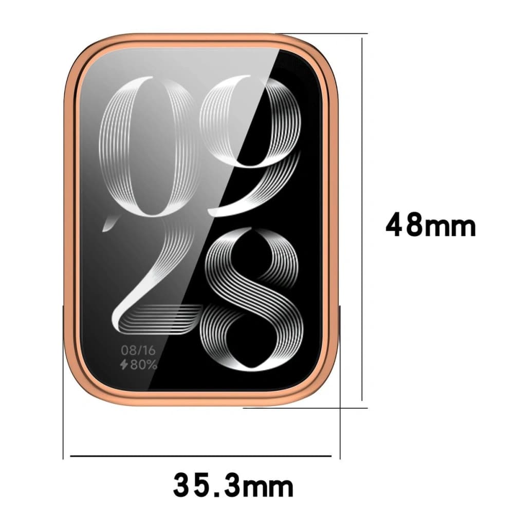 Bizon Case Watch Felipe Xiaomi Mi Smart Band 9 Pro rózsaarany - 2