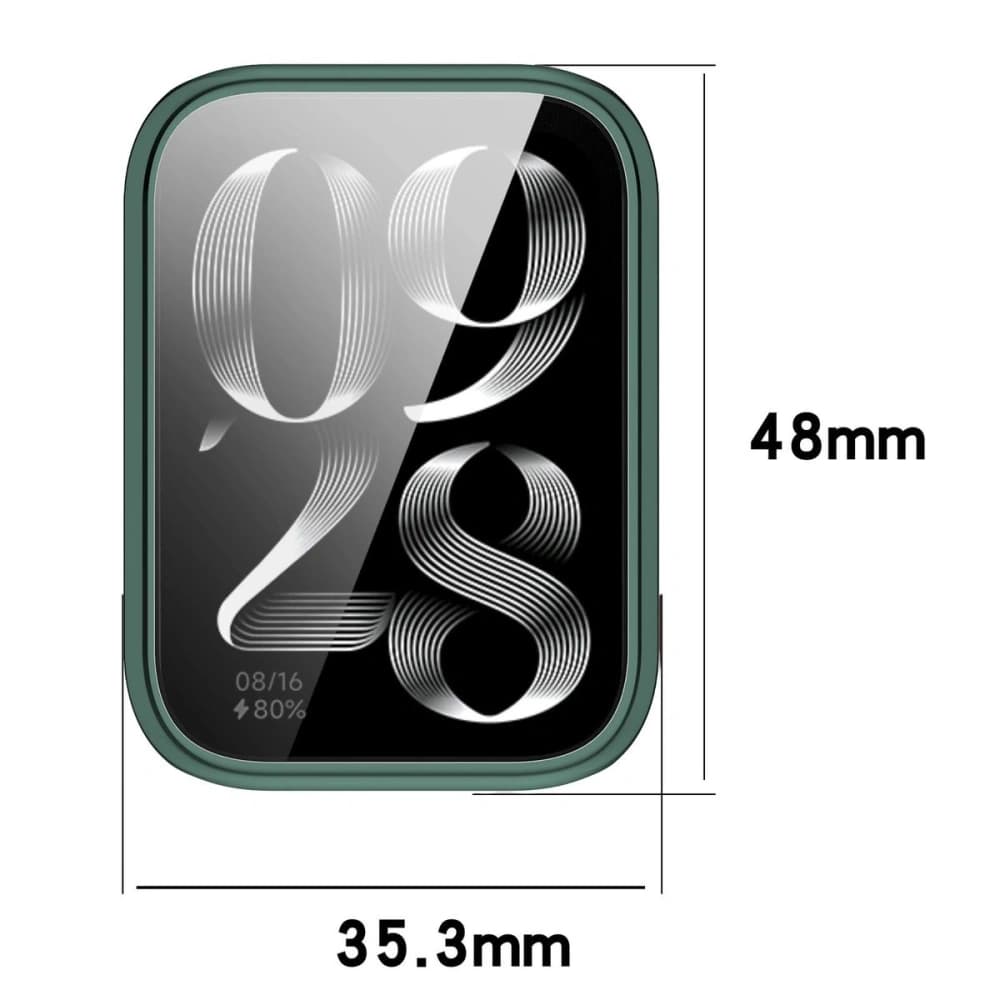 Bizon Case Watch Felipe Xiaomi Mi Smart Band 9 Pro zöld - 2