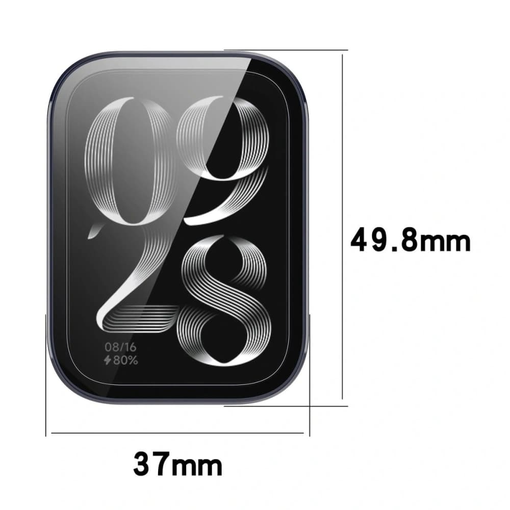 Bizon Case+Glass Watch Xiaomi Mi Smart Band 9 Pro blue - 2