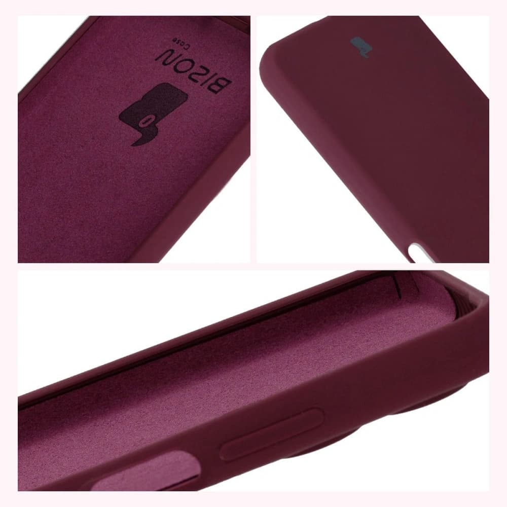 Bizon Soft Case Motorola Moto G35 5G dunkel lila - 6