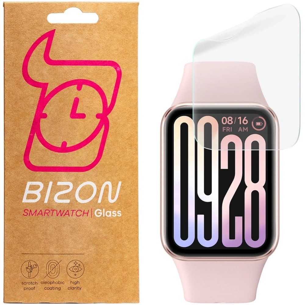 Fólie hydrogelová na displej Bizon Glass Watch Hydrogel do Xiaomi Smart Band 9 Pro [2 PACK] - 1